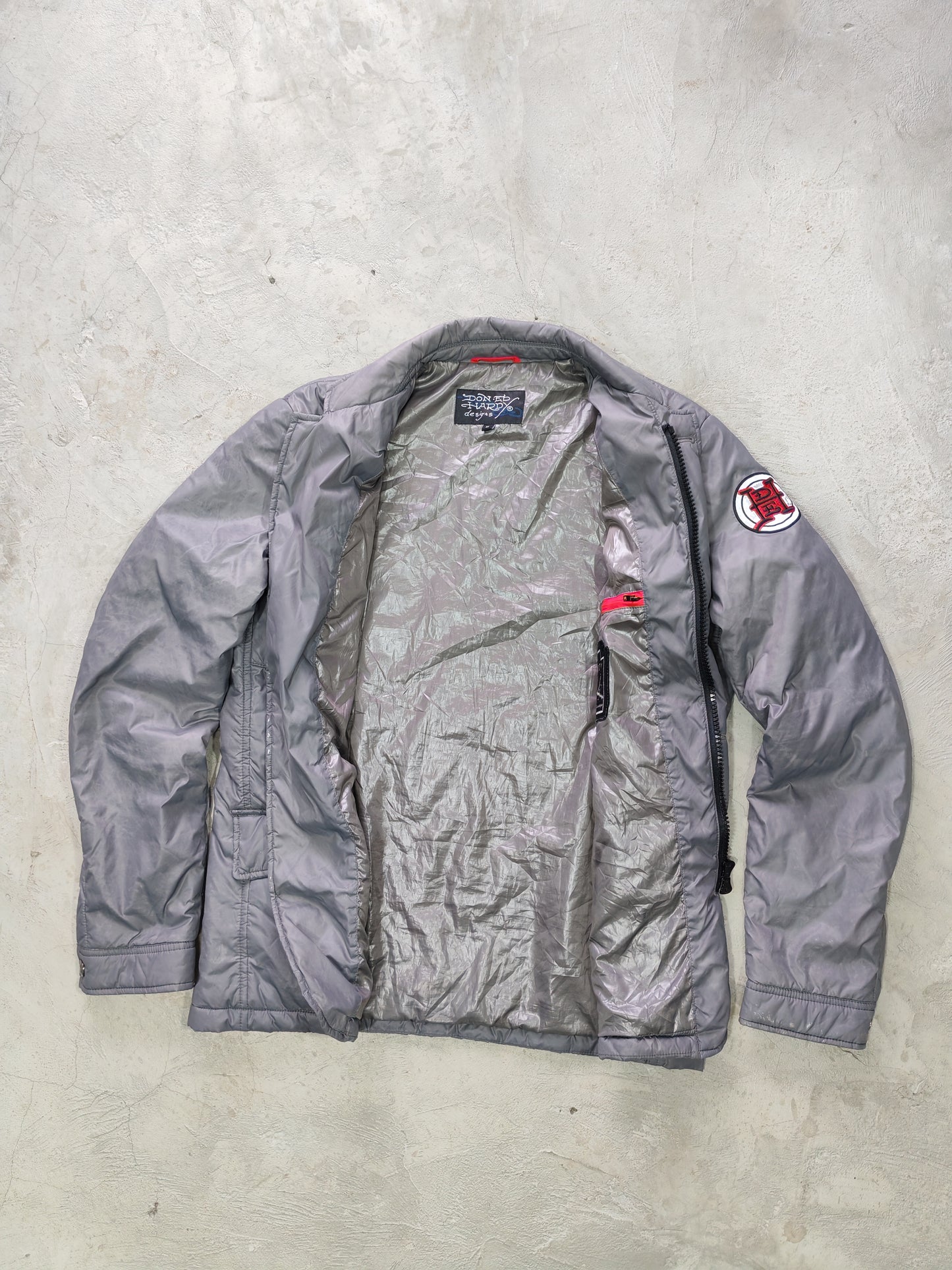 Ed Hardy Death or Glory Jacket Grey – M
