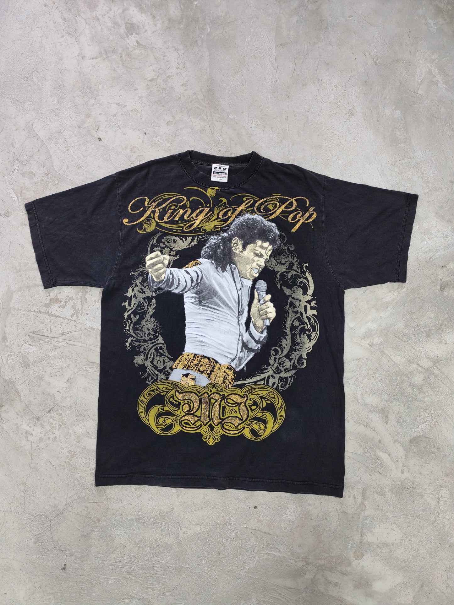 Michael Jackson King of Pop Tee Black – XL