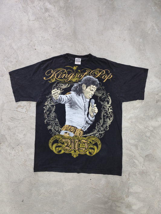 Michael Jackson King of Pop Tee Black – XL