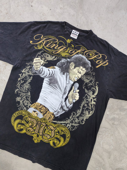 Michael Jackson King of Pop Tee Black – XL