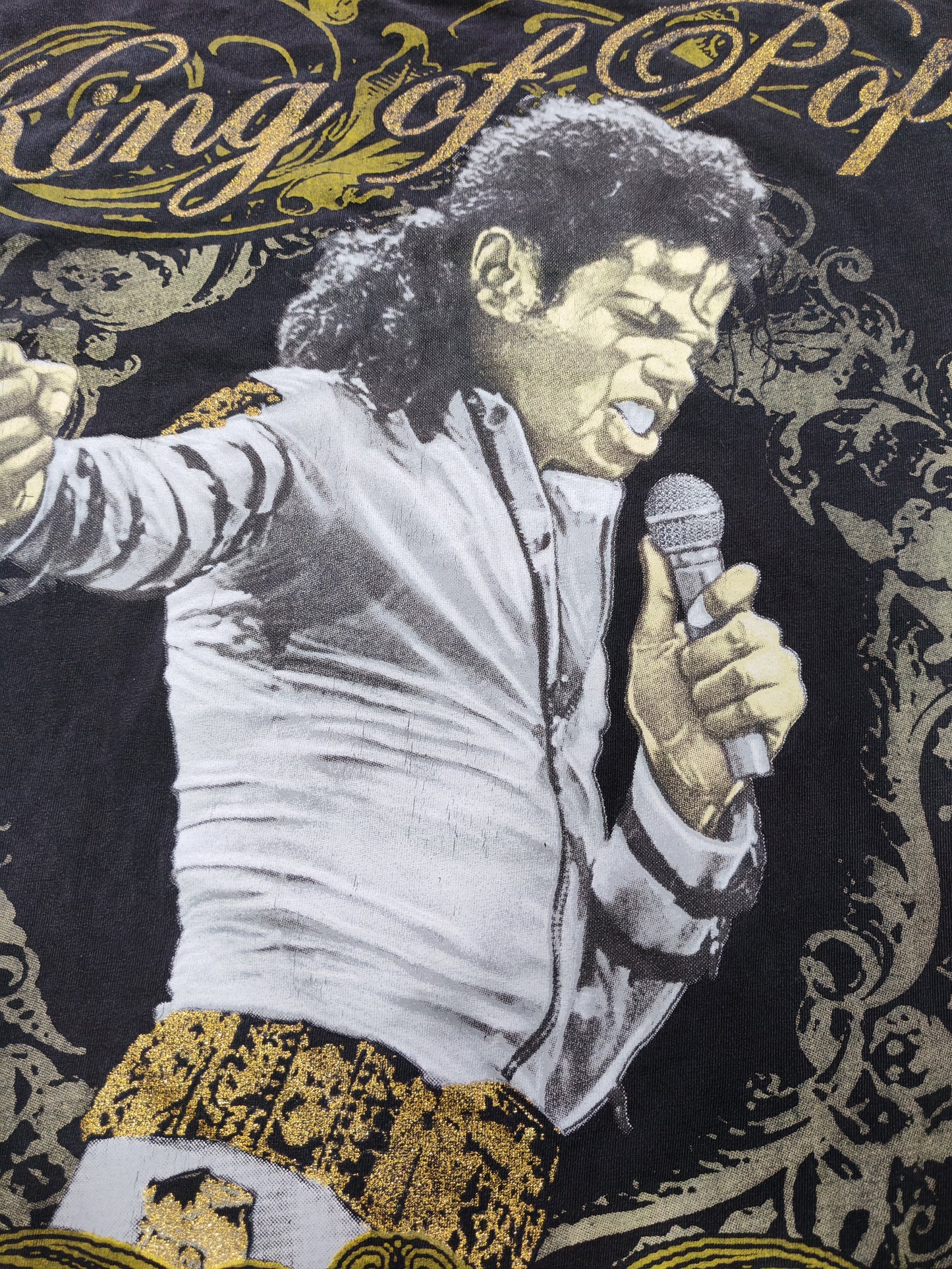 Michael Jackson King of Pop Tee Black – XL