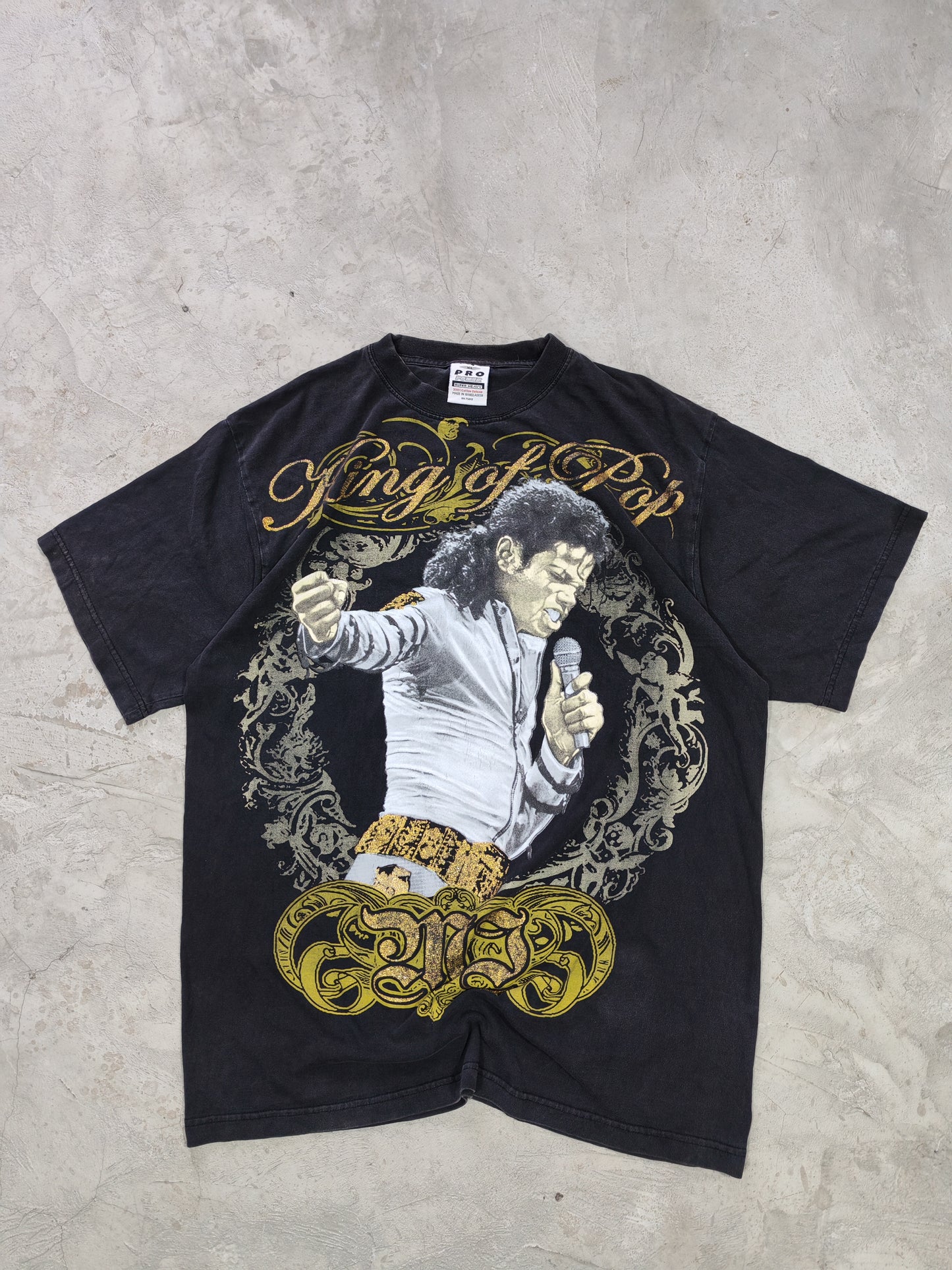 Michael Jackson King of Pop Tee Black – XL