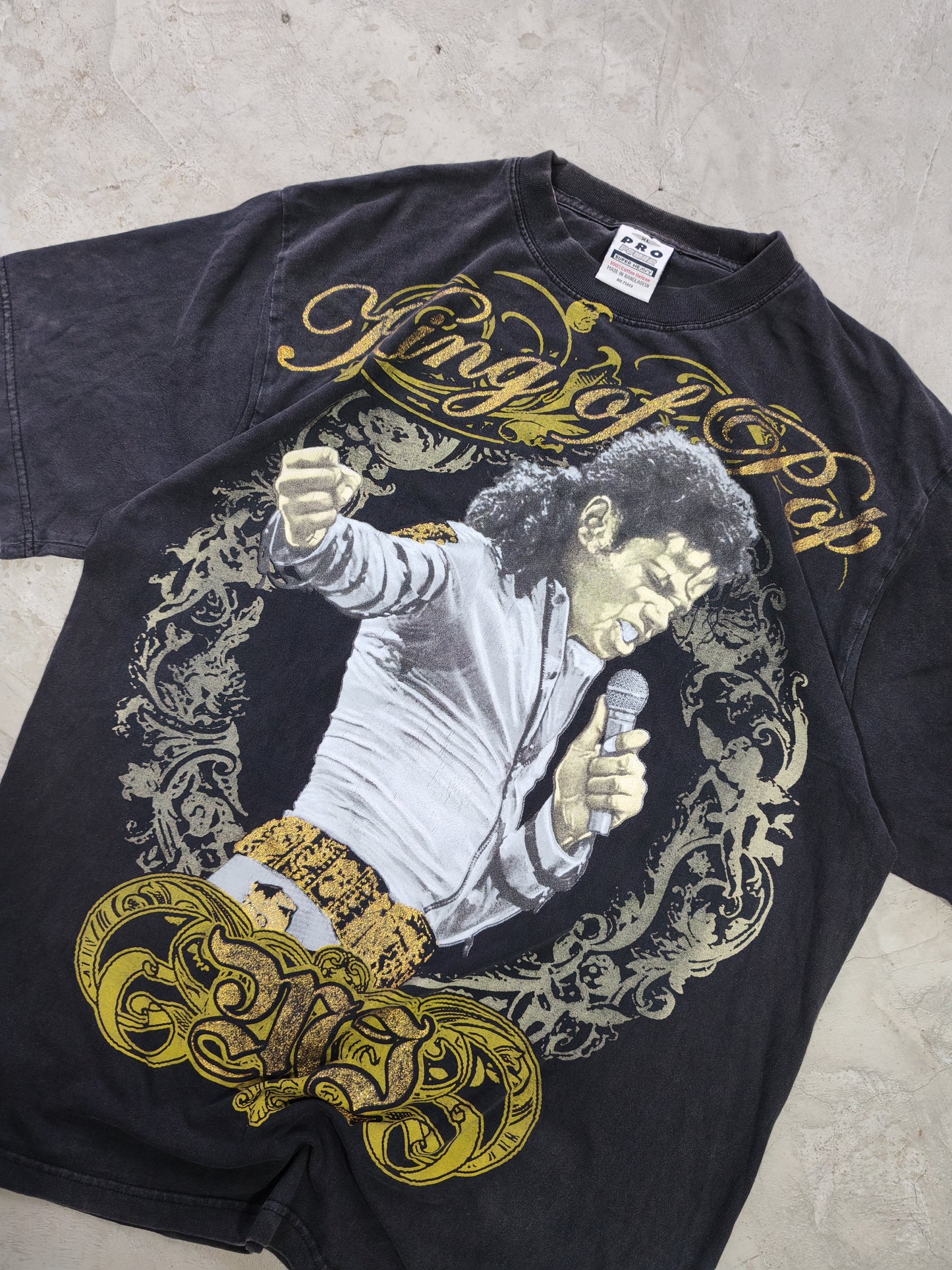 Michael Jackson King of Pop Tee Black – XL