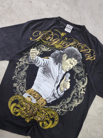Michael Jackson King of Pop Tee Black – XL
