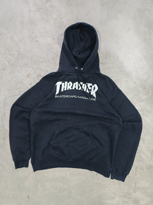 Thrasher Skateboard Magazine Hoodie Black – M