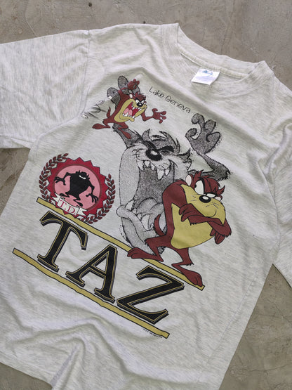 Taz Mania Lake Geneva Tee Grey – M