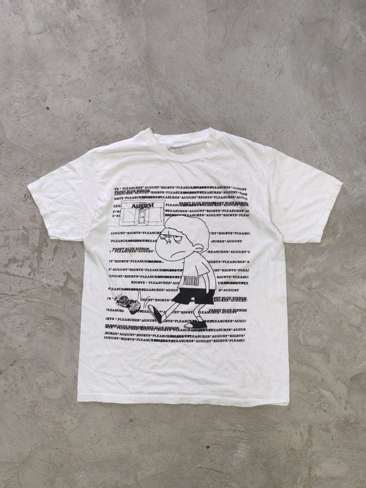 Pleasures x Rigby's August Tee White – M