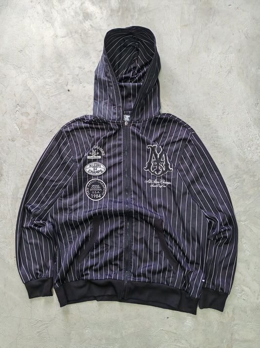 Hoodie Mecca USA Pinstripe All Stars Champs Vintage - Talla XL