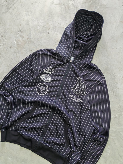 Hoodie Mecca USA Pinstripe All Stars Champs Vintage - Talla XL
