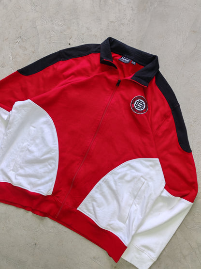 Track Jacket Snoop Dogg Supply Colorblock Vintage - Talla L Oversize