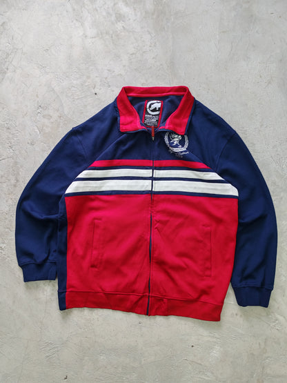 Track Jacket Ecko Unltd Colorblock Vintage - Talla XL