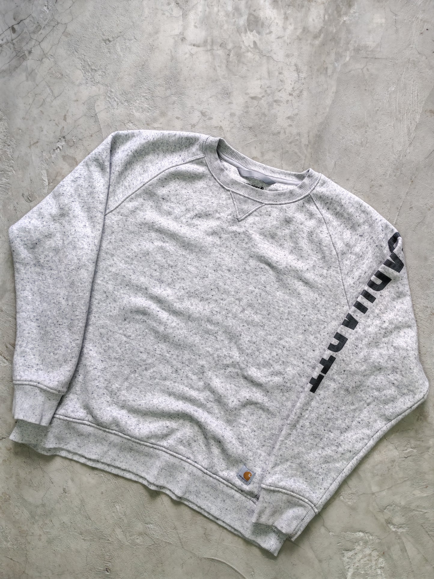 Sudadera Carhartt Crewneck Speckle Vintage - Talla L