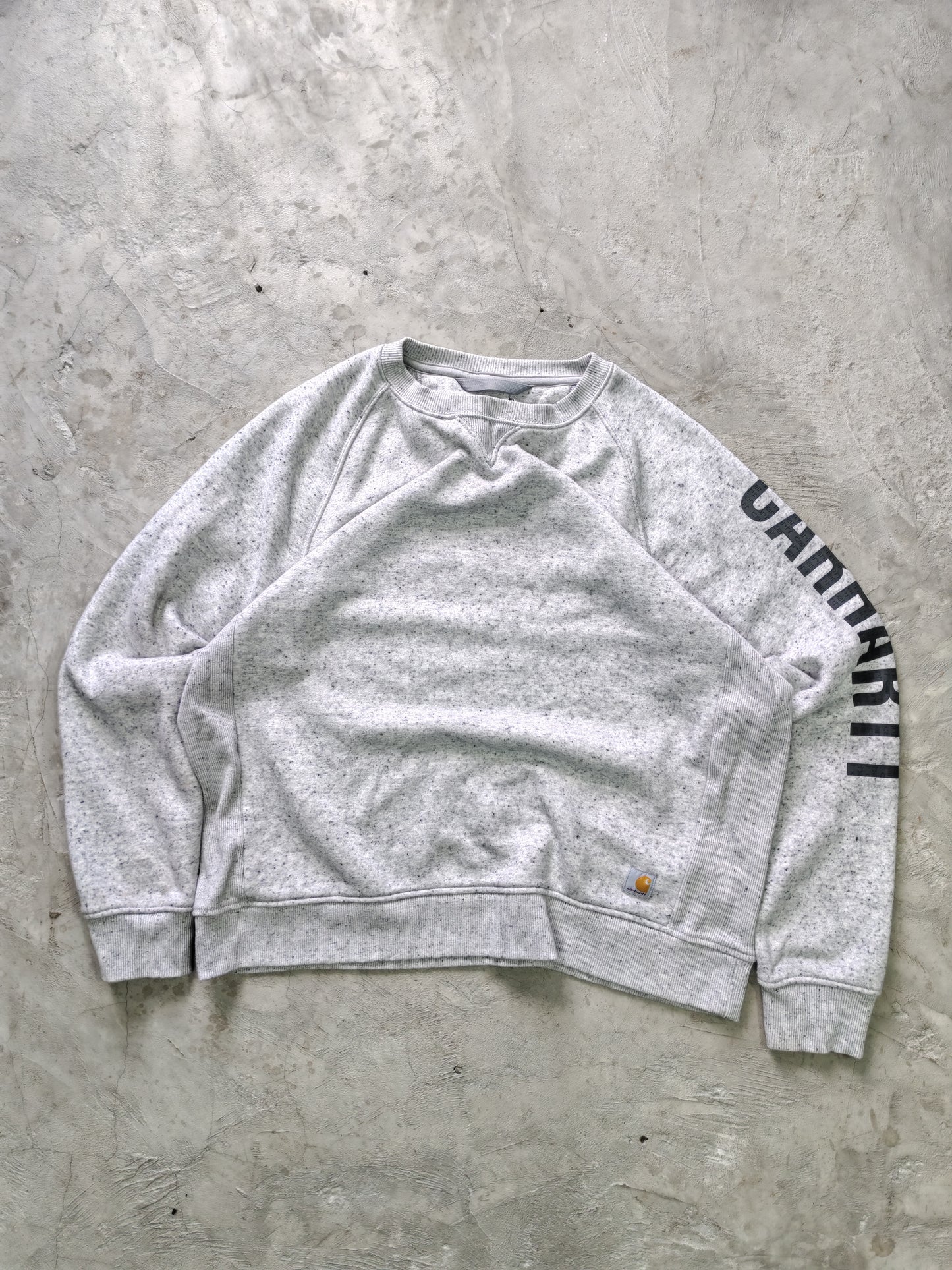 Sudadera Carhartt Crewneck Speckle Vintage - Talla L