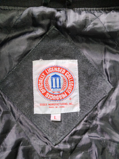 Chaqueta Universitaria LSU Varsity Cuero y Ante Vintage - Talla L