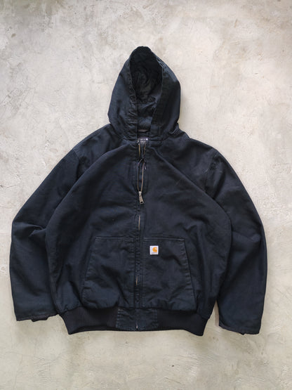 Chaqueta Carhartt Active Jacket Capucha Vintage - Talla XL