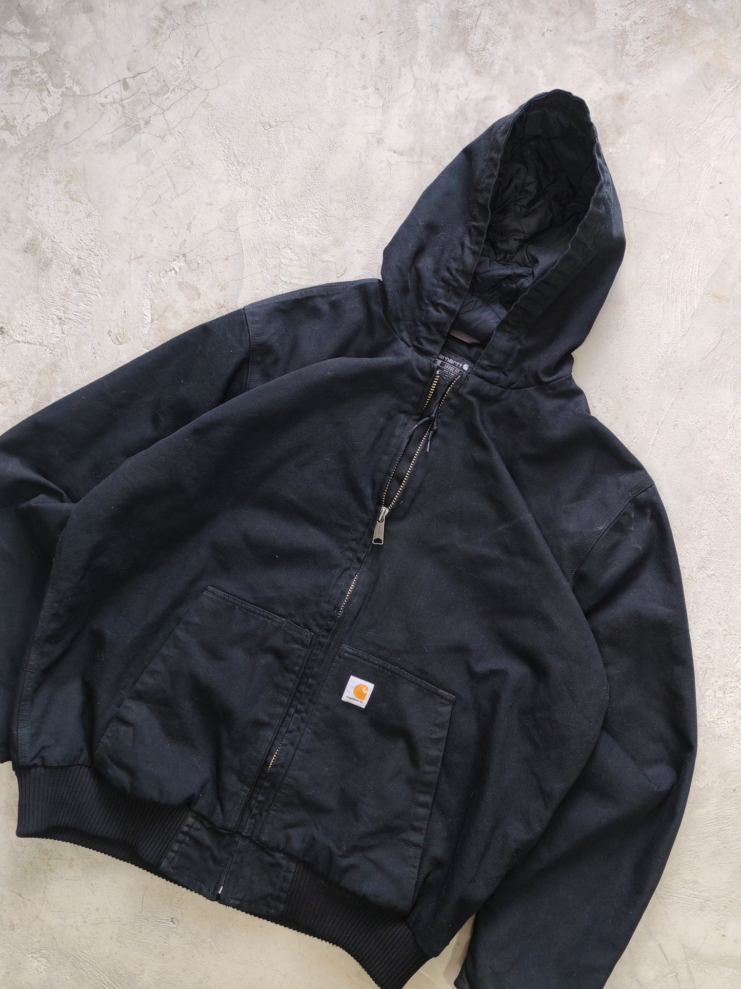 Chaqueta Carhartt Active Jacket Capucha Vintage - Talla XL