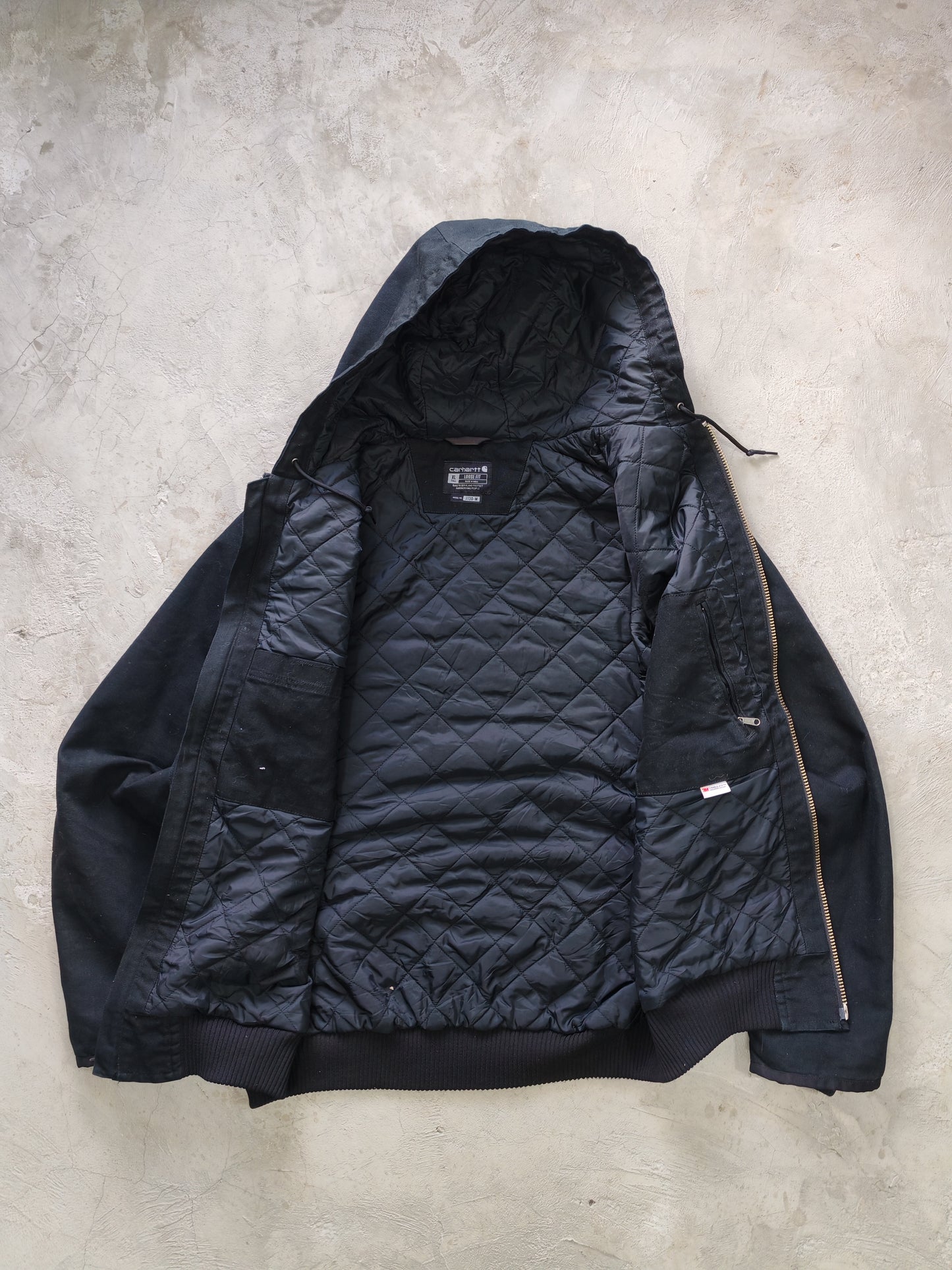 Chaqueta Carhartt Active Jacket Capucha Vintage - Talla XL