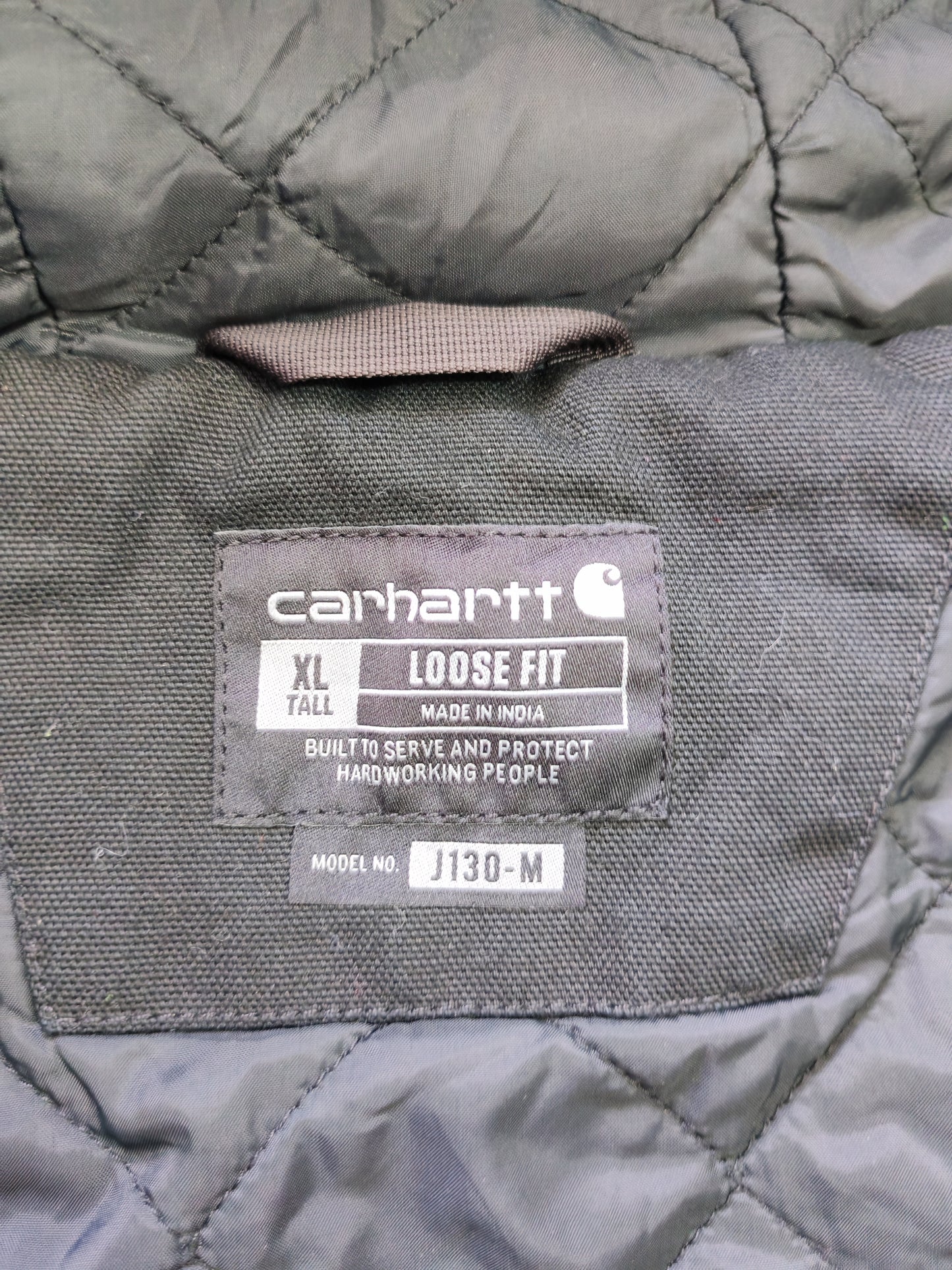 Chaqueta Carhartt Active Jacket Capucha Vintage - Talla XL