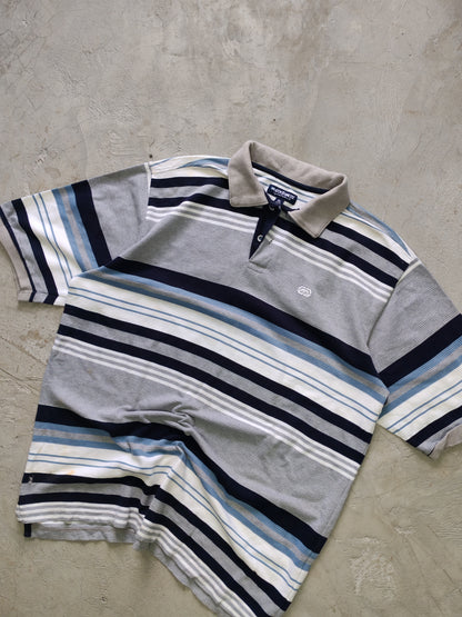 Polo Ecko Unltd Rayas Vintage Manga Corta - Talla XL