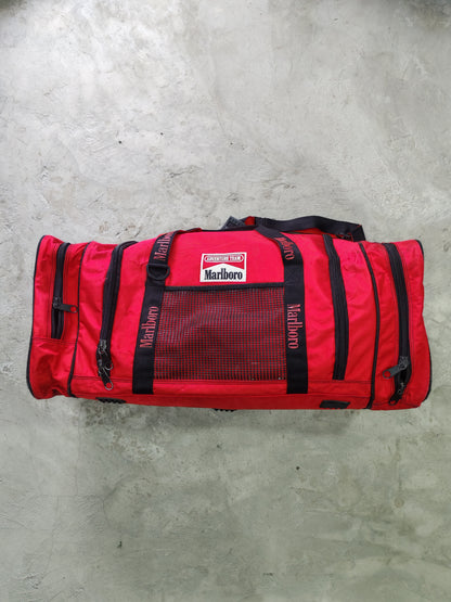 Maleta Duffle Marlboro Adventure Team Vintage con Ruedas