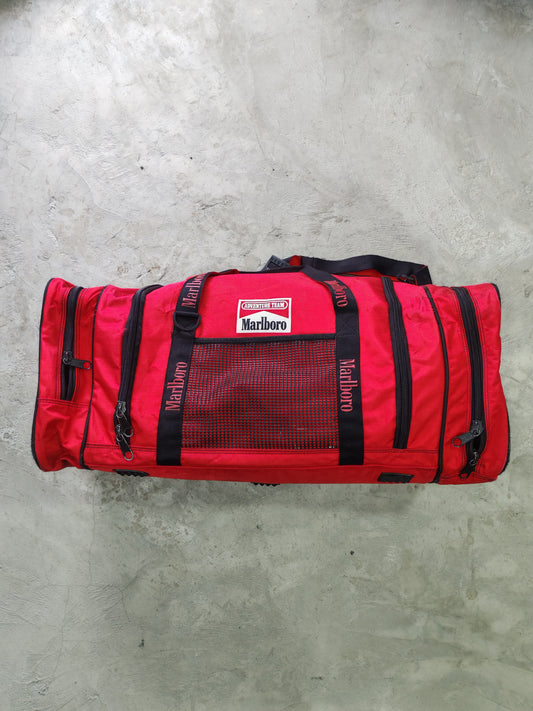 Maleta Duffle Marlboro Adventure Team Vintage con Ruedas
