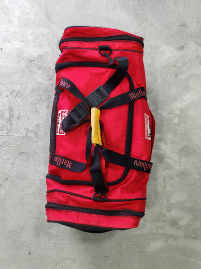 Maleta Duffle Marlboro Adventure Team Vintage con Ruedas