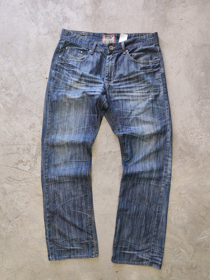 Private Blue Bootcut Jeans Blue – W34