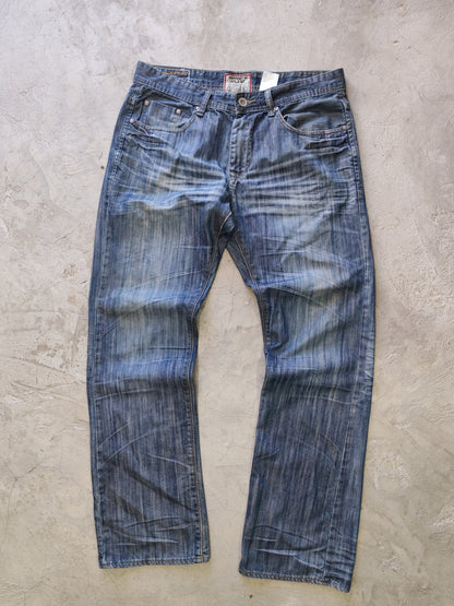 Private Blue Bootcut Jeans Blue – W34