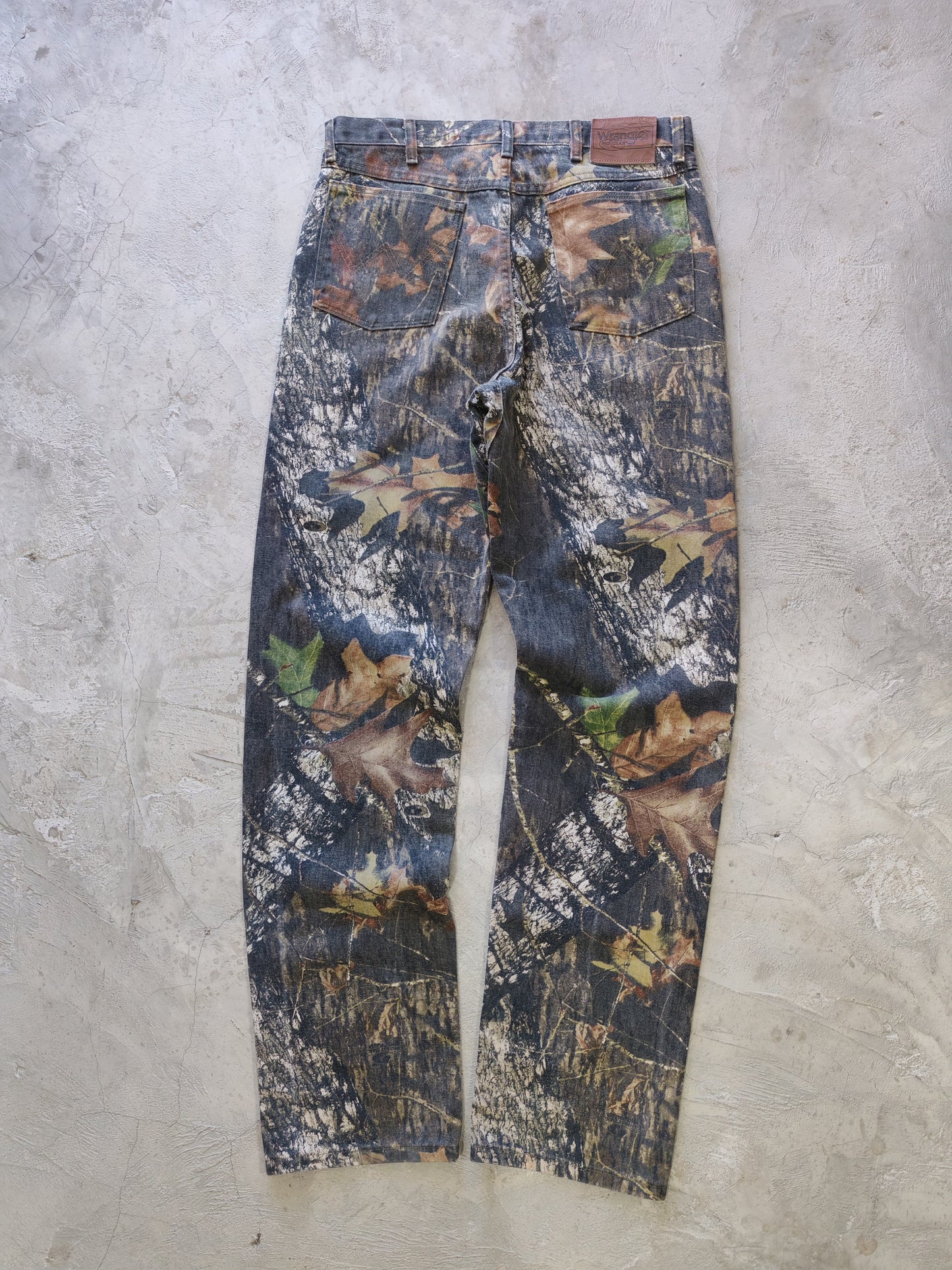 Wrangler Real Tree Camo Jeans – W34 L36