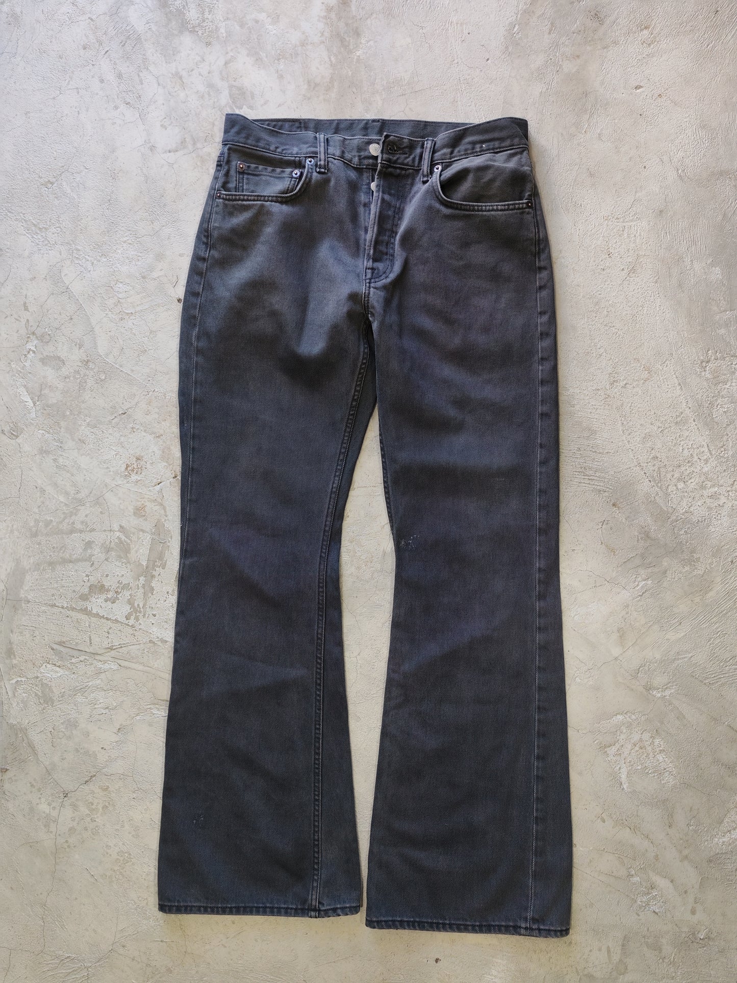 Acne Studios Flared Jeans Black – W32