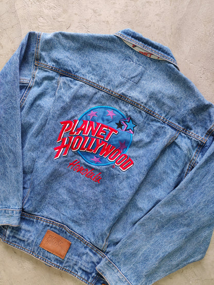 Planet Hollywood Honolulu Denim Jacket Blue – S
