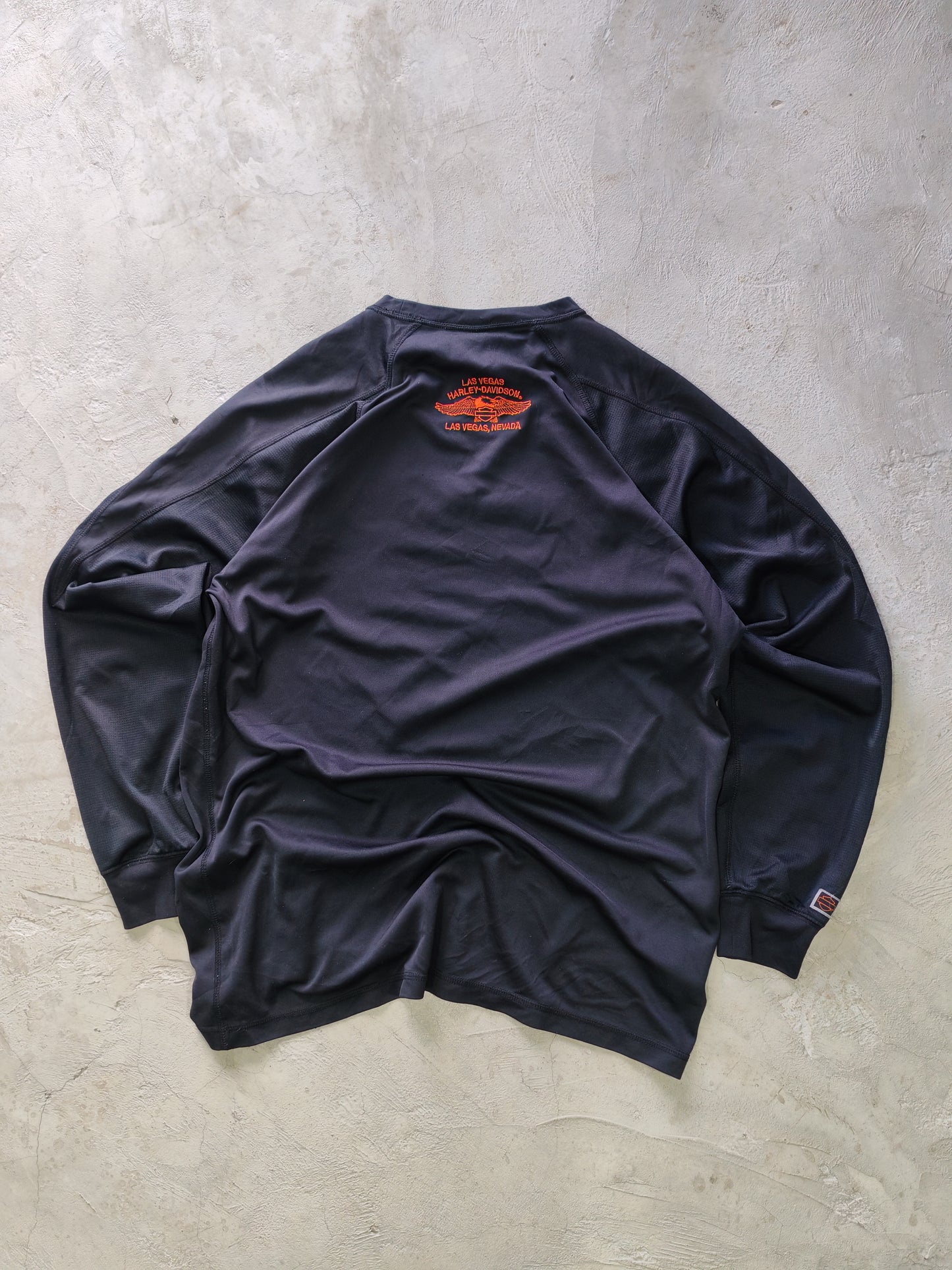 Harley-Davidson Las Vegas Long Sleeve Jersey Black – L
