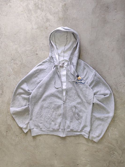 Walt Disney World 2018 Zip Hoodie Grey – M