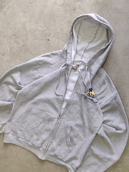 Walt Disney World 2018 Zip Hoodie Grey – M