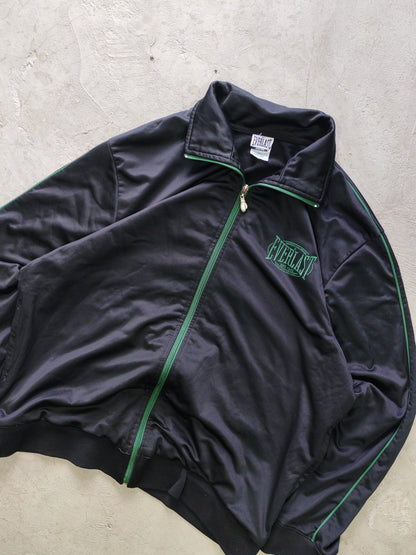 Everlast Track Jacket Black – L/XL Oversize