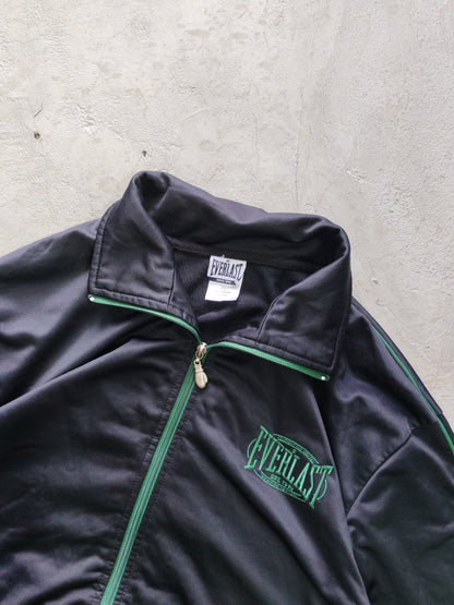 Everlast Track Jacket Black – L/XL Oversize