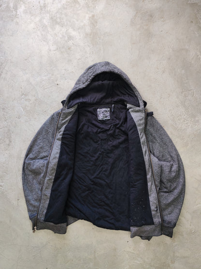 Affliction Black Premium Zip Hoodie Grey – L