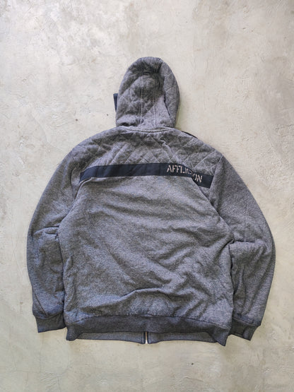 Affliction Black Premium Zip Hoodie Grey – L