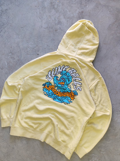 Homegrown Psychedelic Hoodie Yellow – M/L Oversize