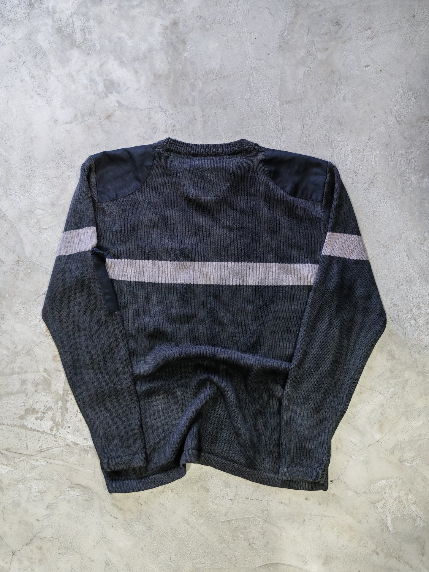 Harley-Davidson An American Legend Knit Sweater Navy – M Oversize