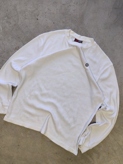 Southpole Authentic Collection Thermal Waffle Longsleeve White – L