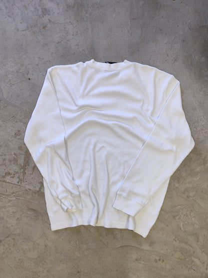 Southpole Authentic Collection Thermal Waffle Longsleeve White – L