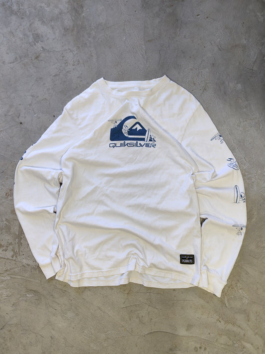 Quiksilver x Peanuts Snoopy Longsleeve White – M