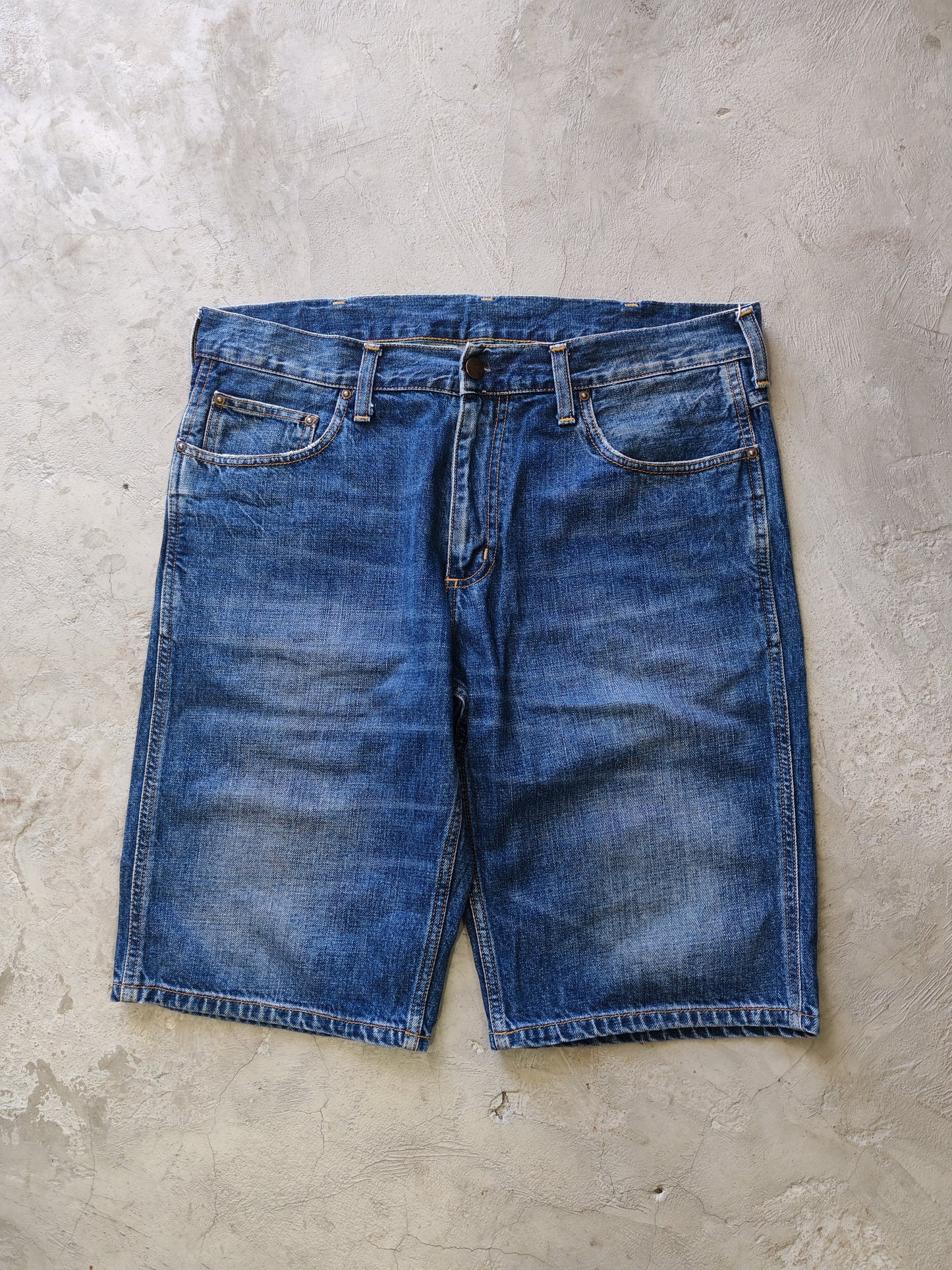 Carhartt WIP Western Short II Denim Blue – W34