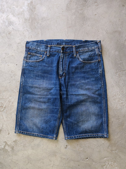 Carhartt WIP Western Short II Denim Blue – W34