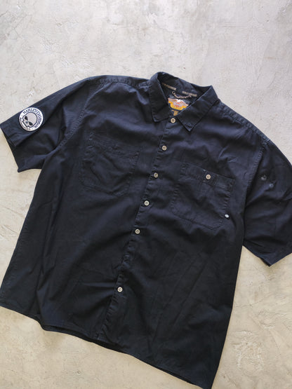 Harley-Davidson Willie G. Skull Work Shirt Black – XL
