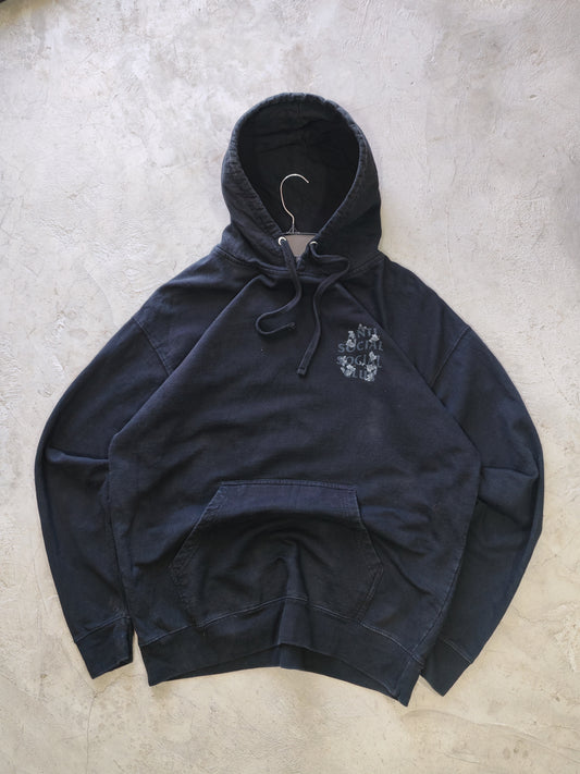 Anti Social Social Club Cherry Blossom Hoodie Black – L/XL Oversize