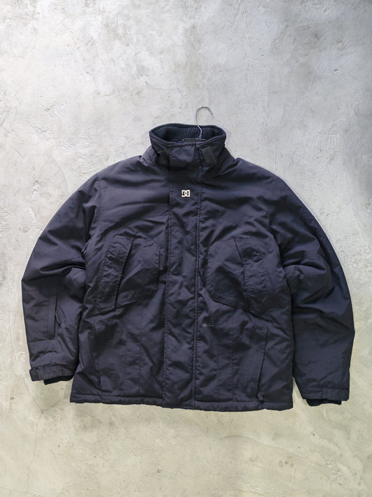 DC Shoes Insulated Puffer Jacket Navy – L