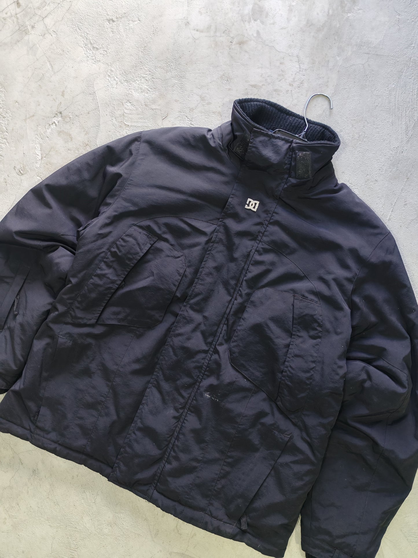 DC Shoes Insulated Puffer Jacket Navy – L