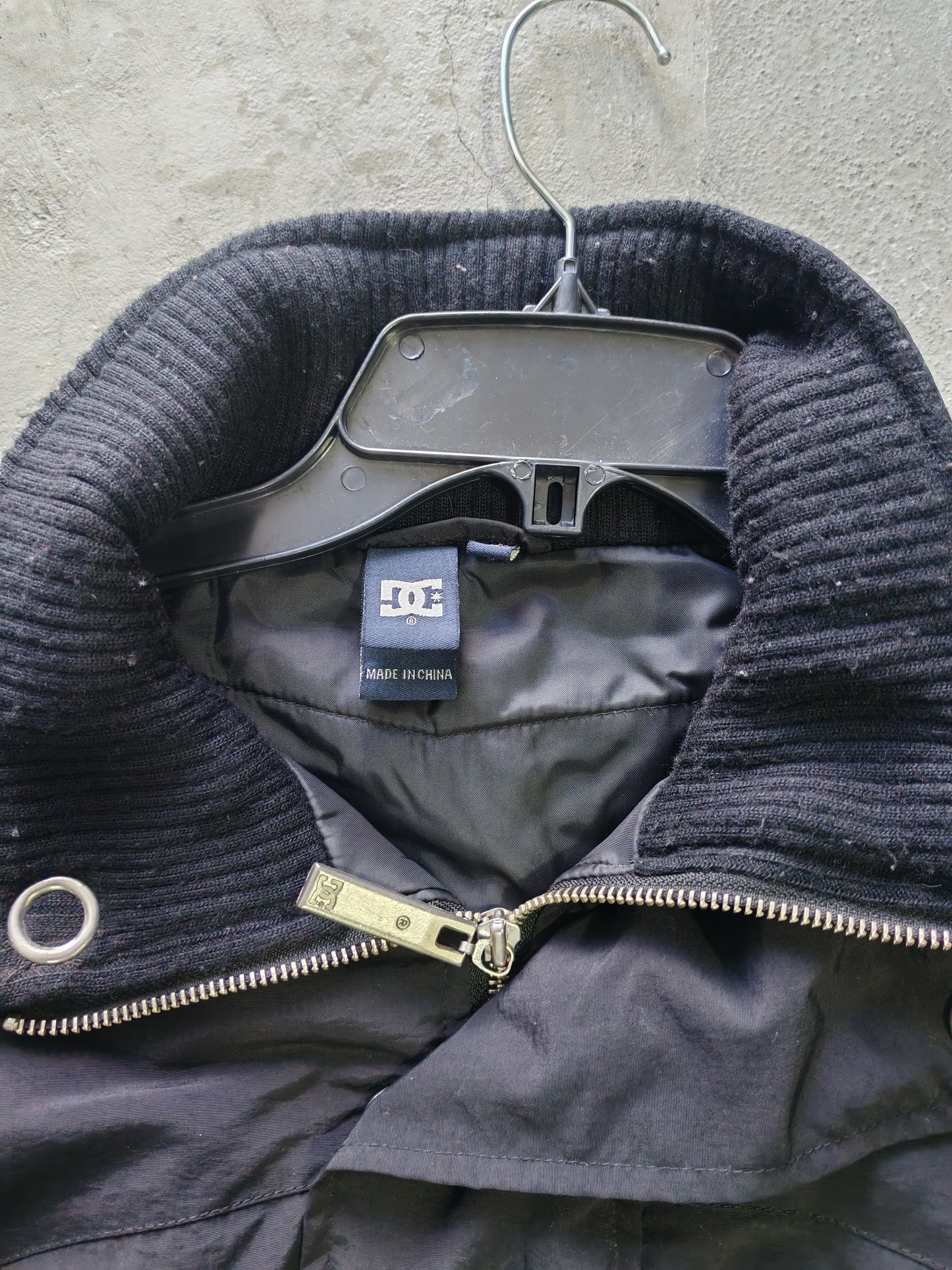 DC Shoes Insulated Puffer Jacket Navy – L